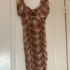 Pretty dress that was bought in London on my last trip!